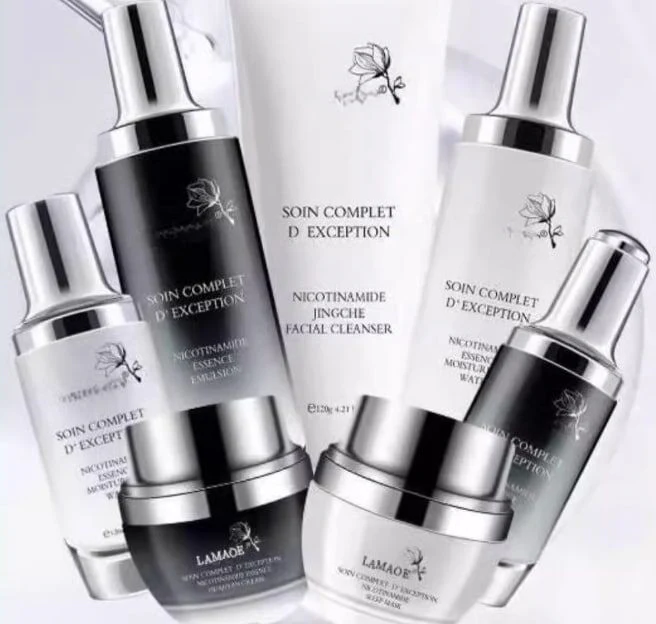 Skin care lotion set brightening repair moisturizing nourishing cosmetics genuine full set gift box
